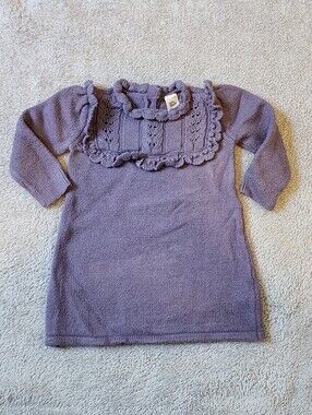 18mo Purple Sweater Dress